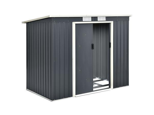 Veiling - Metalen tuinhuis M - 213 × 130 × 173cm, Tuin en Terras, Bergingen en Tuinkasten