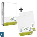 Textielpakket Frans bed - 1 molton met 2