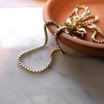 Gouden Venetiaanse schakelketting, Ophalen of Verzenden, Gebruikt, Overige kleuren, Goud