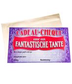 Cadeaubon Tante 34,5cm, Tickets en Kaartjes