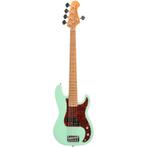 Fazley Sunset Series Piranha 5 Surf Green 5-snarige elektris, Muziek en Instrumenten, Snaarinstrumenten | Gitaren | Bas, Verzenden