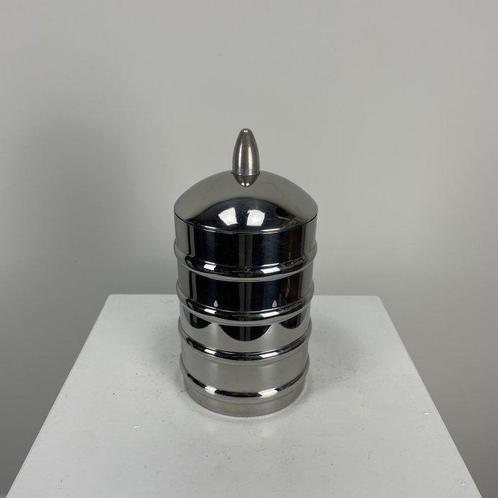 Alessi - CSA, Clare Brass - Container - Stainless polished, Antiek en Kunst, Antiek | Meubels | Stoelen en Banken