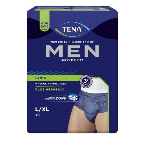Tena Men Active Fit Pants Plus Incontinentiebroekjes, Diversen, Overige Diversen, Nieuw, Verzenden