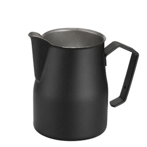 Motta Europa Melkkan Zwart 35cl (barista tools), Witgoed en Apparatuur, Koffiemachine-accessoires, Nieuw, Ophalen of Verzenden