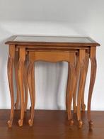 Set bijzettafels (3) - Hout