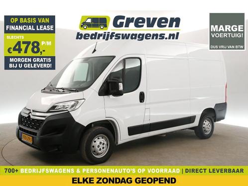 Citroën Jumper 2.2 BlueHDi L2H2 140PK Airco Cruise €478pm, Auto's, Bestelauto's, Handgeschakeld, Diesel, Wit, Citroën, Verzenden