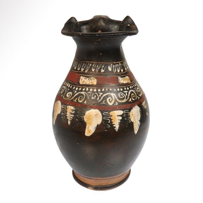 Oudgrieks, Apulisch Terracotta Decorated Chous (Hattat &, Antiek en Kunst, Antiek | Overige Antiek