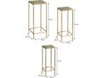 Mica Decorations Alanza Bijzettafel Buiten - Set van 3 - L28, Verzenden, Nieuw