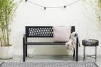 Stalen tuinbank - lengte 125 cm - buitenbank voor 2, Tuin en Terras, Tuinsets en Loungesets, Verzenden, Nieuw