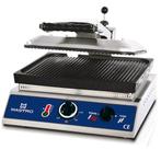 Contact/Paninigrill | Geribd | 3.2kW | Grillplaten Gietijzer, Verzenden, Nieuw in verpakking