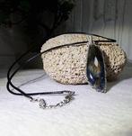 labradoriet Natuurlijk - Handgemaakte hanger met draad -