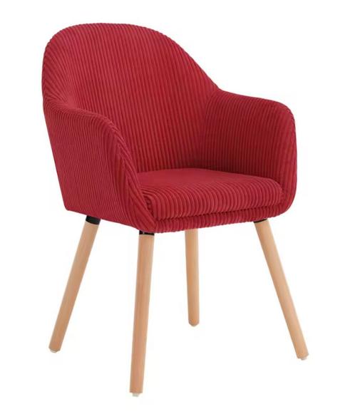 Nieuw Eetkamerstoel met Armleuning – Corduroy Design, Huis en Inrichting, Stoelen, Eén, Nieuw, Verzenden