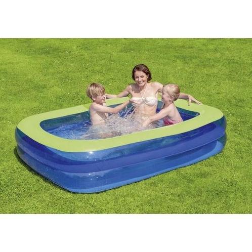 Happy People Opblaaszwembad Wehncke Family-pool, Kinderen en Baby's, Speelgoed | Buiten | Los speelgoed, Zo goed als nieuw, Ophalen of Verzenden