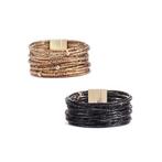 Lascana Wikkelarmbandenset Wikkelarmband in layer-look, Sieraden, Tassen en Uiterlijk, Armbanden, Verzenden, Nieuw