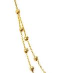 Halsketting - 14 karaat Geel goud - Dorika Ball-ketting, Sieraden, Tassen en Uiterlijk, Kettingen, Nieuw