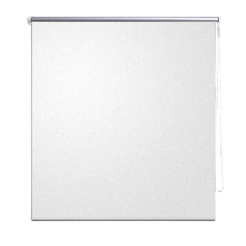 Wit Verduisterend Rolgordijn 100x230 - Tweedekansje voor..., Huis en Inrichting, Stoffering | Gordijnen en Lamellen, Wit, Nieuw