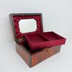 Doos - Napoleon III sieradendoos - Gitzwarte hout, platina, Antiek en Kunst