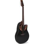 Ovation CE44-5 Celebrity Elite Mid Depth Black, Muziek en Instrumenten, Verzenden, Nieuw