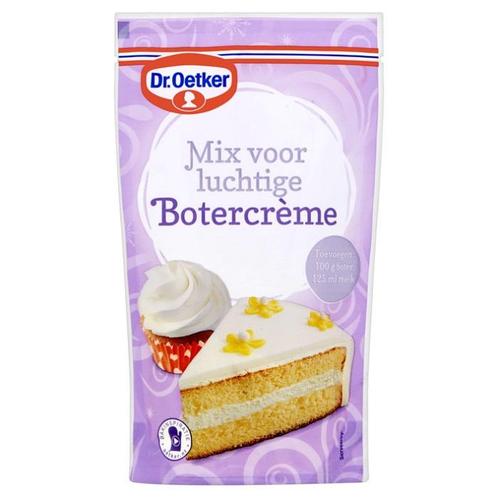 Dr. Oetker Botercreme Mix 105g, Hobby en Vrije tijd, Taarten en Cupcakes maken, Nieuw, Verzenden