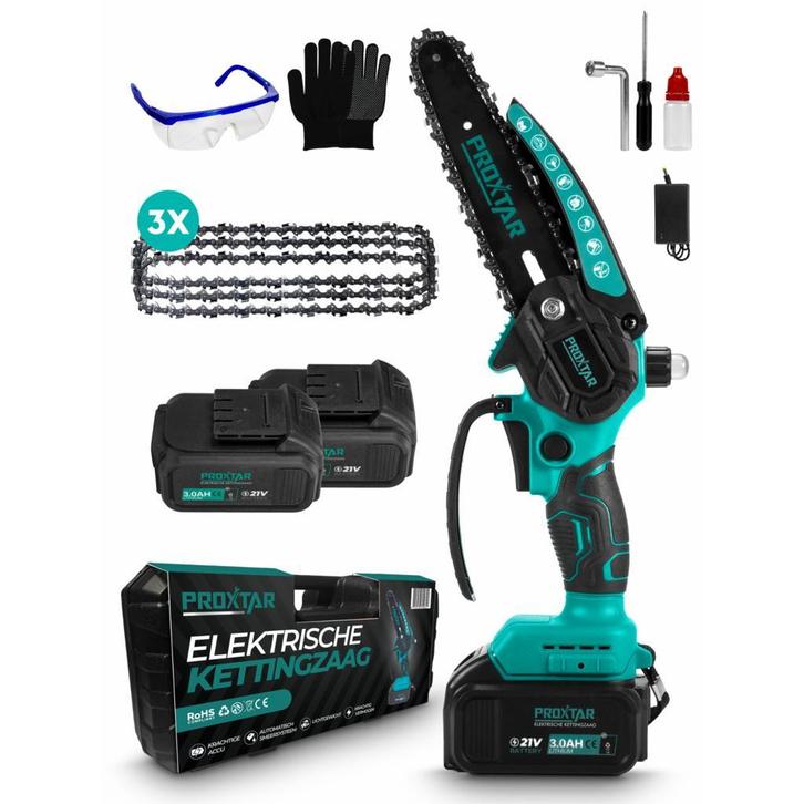 ProXtar Mini Kettingzaag, Tuin en Terras, Hand-tuingereedschap, Overige soorten, Nieuw, Verzenden