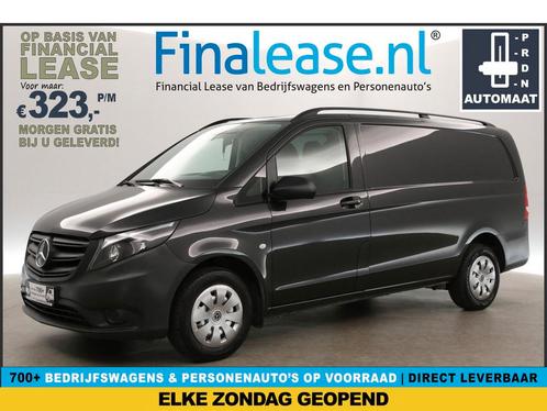 Mercedes-Benz Vito 114 CDI Lang Airco Cruise Carplay €323pm, Auto's, Bestelauto's, Lease, Automaat, Diesel, Mercedes-Benz, Zilver of Grijs