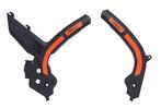 Racetech frame beschermers zwart / oranje KTM SX 125/150/250, Motoren, Onderdelen | Overige, Verzenden, Nieuw
