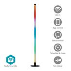 SmartLife vloerlamp Wi-Fi | RGBIC / Warm tot Koel wit, Huis en Inrichting, Lampen | Vloerlampen, Verzenden, Nieuw, Kunststof