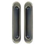Schuifdeurgreep 150x35mm patina 2 stuks, Ophalen of Verzenden, Nieuw