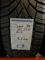 2x continetal 185 65 15 *winterbanden* 5,5MM gratis montage, Auto-onderdelen, Ophalen, Gebruikt, 15 inch, Band(en)