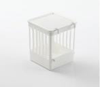 Plastic traliesnestkast - Wit - Nestkasten voor broedkooien, Tuin en Terras, Verzenden, Nieuw