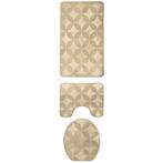 Homely luxe 3 delige badkamermatten set met antislip -, Huis en Inrichting, Ophalen of Verzenden, Nieuw