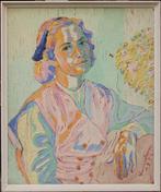 Austrian or German Expressionist (XX) - Portrait of a woman