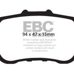EBC 09-14 Acura TSX 2.4 Yellowstuff Rear Brake Pads -, Ophalen of Verzenden, Nieuw