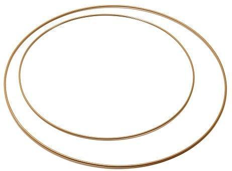 Metalen ring Goud 80 cm per stuk, Huis en Inrichting, Woonaccessoires | Kunstplanten en Kunstbloemen, Nieuw, Ophalen of Verzenden