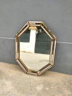 Spiegel- Grote Venetiaanse spiegel  - Hout, Kristal, Messing, Antiek en Kunst