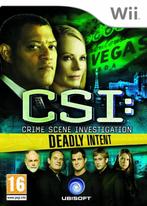 CSI Crime Scene Investigation Deadly Intent (Nintendo Wii), Verzenden, Gebruikt, Vanaf 12 jaar