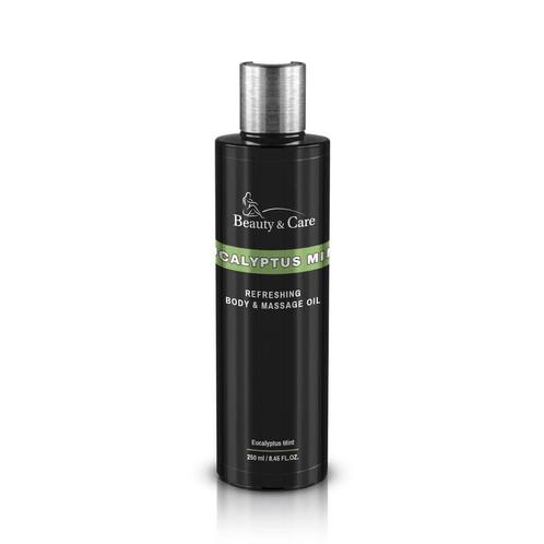 Eucalyptus Mint Refreshing Body & Massage oil 250 ml. new, Sport en Fitness, Massageproducten, Olie of Lotion, Nieuw, Ophalen of Verzenden