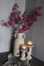 Brynxz hoge stenen kruik met oren Taupe 35 cm, Huis en Inrichting, Ophalen of Verzenden, Nieuw