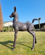 sculptuur, Levensecht Hert - 72 cm - Brons, Antiek en Kunst