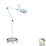 Loeplamp 3 dioptrie 150mm lens 80LED statief  DIMBAAR, Verzenden, Nieuw, Loeplamp