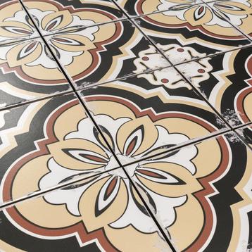 Keramische portugese vloertegels verouderd 20x20 beige bruin beschikbaar voor biedingen
