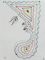 Jean Cocteau (1889-1963) - Personnage de profil