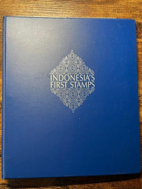 Indonesië 1949/1953 - Weense Druk speciaal verzamelalbum,, Postzegels en Munten, Postzegels | Azië