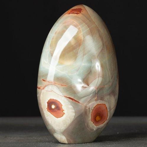 Polychroom Jaspis – Kunst uit de natuur - Hoogte: 150 mm -, Verzamelen, Mineralen en Fossielen