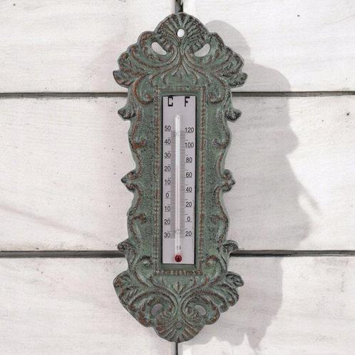 Thermometer - Gietijzer, Antiek en Kunst, Kunst | Designobjecten