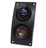 Talamex Curved Add-on - Dubbel USB & Volt & Accu Indicator, Watersport en Boten, Ophalen of Verzenden, Nieuw