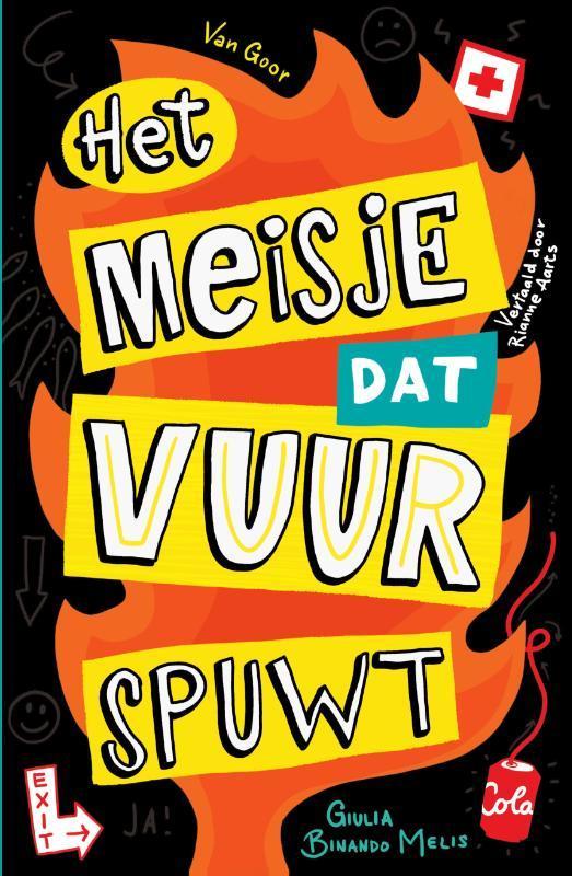 Het meisje dat vuur spuwt 9789000381715 Giulia Binando Melis, Boeken, Kinderboeken | Jeugd | 10 tot 12 jaar, Zo goed als nieuw