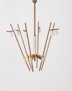 Kroonluchter - Messing, Metaal, Antiek en Kunst, Antiek | Lampen
