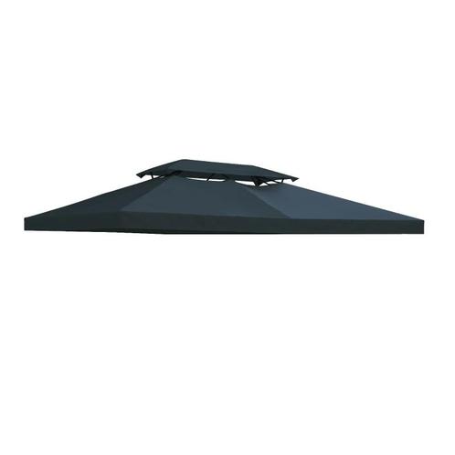 TRUUSK Vervangend Dak Paviljoendak Voor Metalen Paviljoen Tu, Tuin en Terras, Partytenten, Nieuw, Verzenden