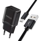 Phreeze® Gecertificeerde USB Stekker + USB-C Kabel 1 Meter, Ophalen of Verzenden, Nieuw
